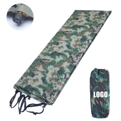 China Foam Insulated Inflatable Military Mat Moisture Proof And Waterproof And Tear Proof Camping Mattress Sleep Pad for sale