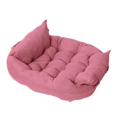 China Pet Covering Breathable Washable Handmade Foam Dog Cat Bed Universal Four-Season for sale