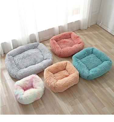 China Wholesale Washable Breathable Luxury Warm Fluffy Soft Cat Dog Bed for sale