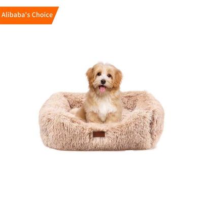 China Large Breathable Plush Protective Basics Amazon Dog Cat Designer Dog Bed Cushion Pillow Mattress Pet for sale