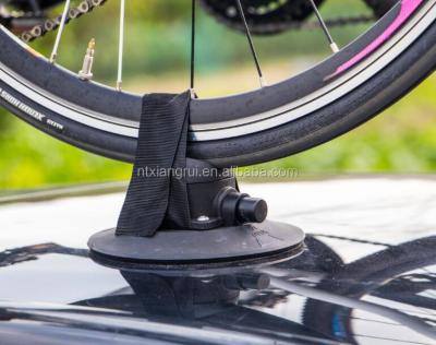 China Hot Sale Aluminum Car Roof Bike Rack With Suction Cup for sale