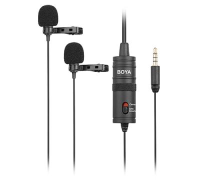 China Conference Microphone BOYA BY-M1DM Used For Smartphone And Camera Perfect Sound Lapel Microphone Used In Computer Recording Boya for sale