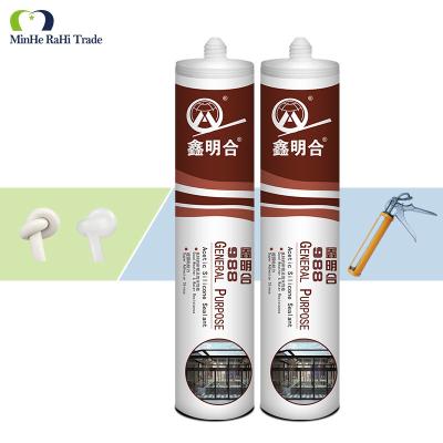 China White Clear OEM General Purpose Silicone Sealant Fast Curing Acetic Cure Adhesive for Kitchen for sale