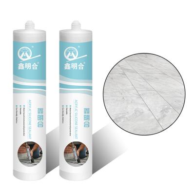 China Construction MH355 Acrylic Sealant Anti-Fungal Solvent-free Acrylic Mastic Caulk Chocolate Acrylic Sealant for sale