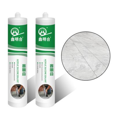 China Jasmine Vanilla White Color Acrylic Sealant 310ML for Weather Resistant Window and Door Gaps for sale