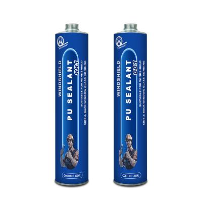 China MH881 PU Sealant 290ml Aluminum Cartridge Tube Automotive PU Polyurethane Adhesive for Anti-corrosion Auto Glass Sealant for sale