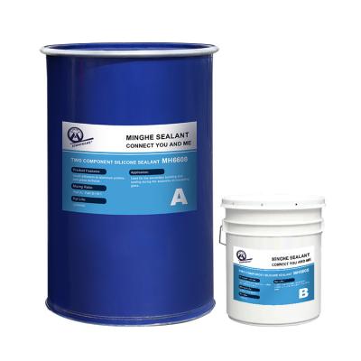 China 200L Custom Neutral AB Two Component Adhesive Structural Silicone Sealant for sale