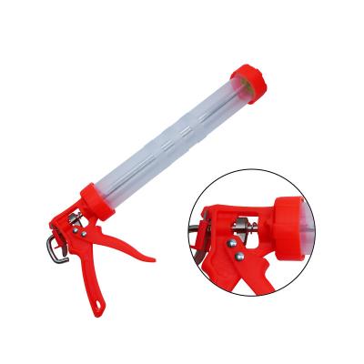 China 600ml Sausage 15inch Manual Caulking Gun For Heavy Duty Construction for sale