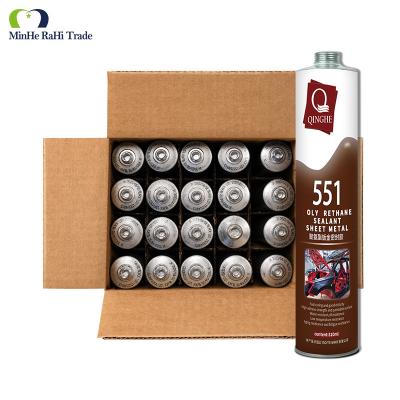 China MH551 PU Sealant for Anti-aging and Odorless Automobile Body Bonding Sheet Metal Weld Joints Poliuretano Auto Construction for sale