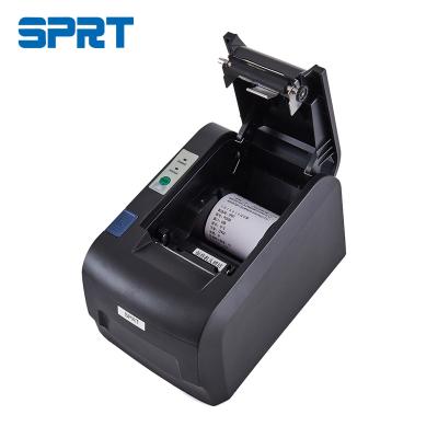 China 58mm black and white cash box pos printer for barcode and receipt with USB/RS232/Blue tooth4.0/thermal receipt printer with auto cutter for sale