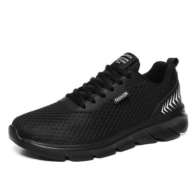 China New Hot Selling Gym Big Size Men's Shoes Anti-Smell Sport Mesh Lightweight Breathable Running Sneakers for sale