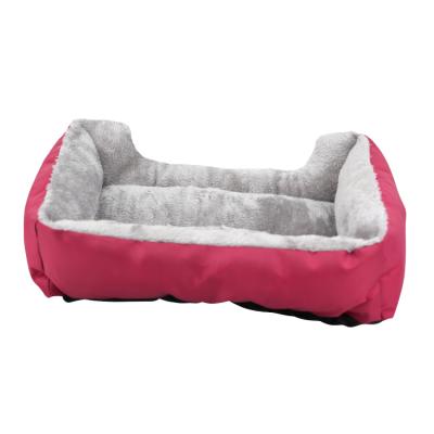 China Breathable Modern Soft Large Plush Washable Crochet Chunky Pet Bed for sale