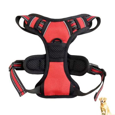 China Unique Design Viable Hot Sale Adjustable Breathable Pet Custom Fabric Dog Chest Strap for sale