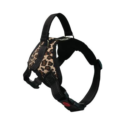 China Viable Multicolor Wholesale Polyester Vest Harness Breathable Dog Chest Straps Pet for sale