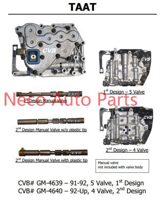 China Calidad auto del cuerpo de válvula del sdenoid de la transmisión TAAT la buena utilizó piezas originales en venta