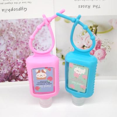 China China 60ml silicone hand sanitizer holder silicone bottle case sleeve for promotion for sale