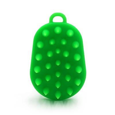 China 2020 Viable Newest Design Hot Selling Silicone Shower Hair Scalp Massager Shampoo Brush for sale