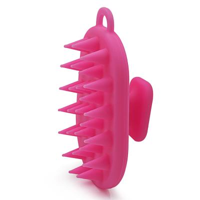 China 2020 Viable Newest Design Silicone Shower Hair Scalp Massager Shampoo Brush for sale