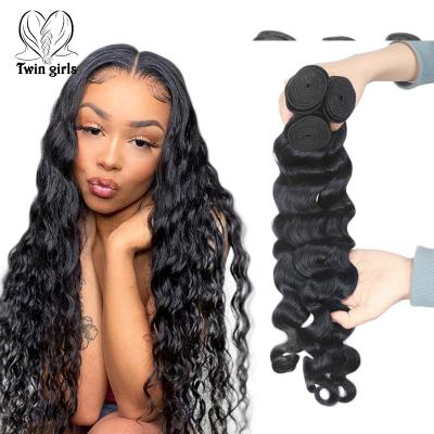 China Twin Loose Wave Girls Drop Shipping Unprocessed Weft Bundles Loose Wave Hair Vendors 100% Mink Cuticle Aligned Virgin Human Hair for sale