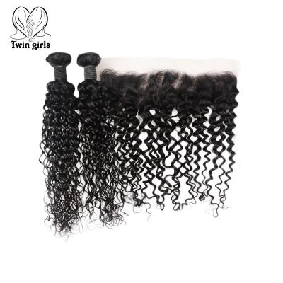 China Wholesale Malaysian 105 Unprocessed Virgin Hair Weave Water Wave Full Cuticle Aligned for sale