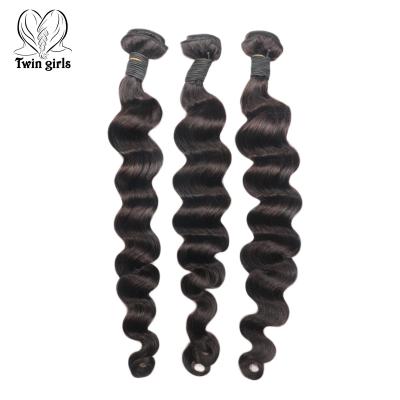 China Factory Direct Wholesale 10A Grade Cuticle Aligned Mongolian Wave Virgin Hair Loose Wave Bundles With Closure TD10003 for sale