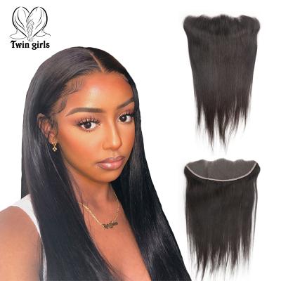 China 2021New Silky Straight Lace Frontal Sheer Headband Next Wave Hair Band 12a Cuticle Aligned Virgin Silky Straight Hair Band for sale