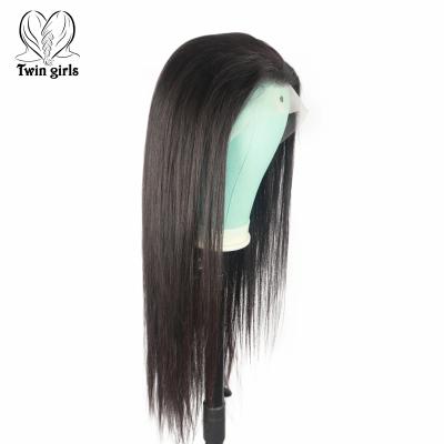 China Wholesale Brazilian Virgin Hair HD Silky Straight Wave Transparent Swiss Cuticle Aligned Straight Human Hair 13*4 Lace Frontal Wig For Women for sale