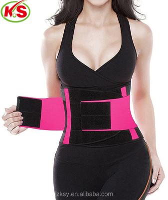 China Back Support Body Neoprene Waist Trimmer 4 Step Shape Belly Waist Slim Trimmer Belt for sale