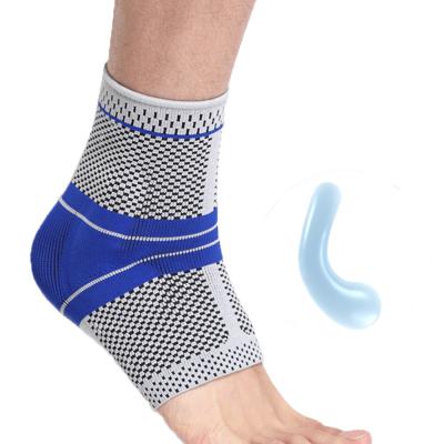 China Durable High Quality Breathable Adjustable Ankle Brace Wrap Ankle Support Belt For Sports for sale