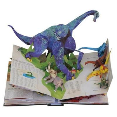 China paper & OEM Cheap Custom Hot Sale Kids English Story Baby English Educational Cardboard 3d Pop Up Book Printing for sale