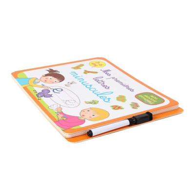 China paper & Factory Price Custom Exquisite Children's Education Drawing Board Cardboard Early Education Board Book Printing for sale