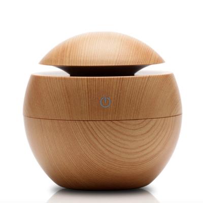 China Mini Size Wooden Industrial Ultrasonic Portable Oil Diffuser, Portable Humidifier Humidifier Home Appliance Diffuser for sale