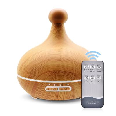 China Portable Mini Size Wood Air Purifier One Jet Humidifier Anion Freshener Machine Nebulizer Car Air Romatherapy Diffuser for sale