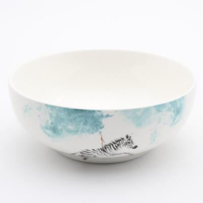 China Wholesale NEW CERAMIC FACTORY salad bowl manufacturer tableware viable ceramic soup bowl for sale