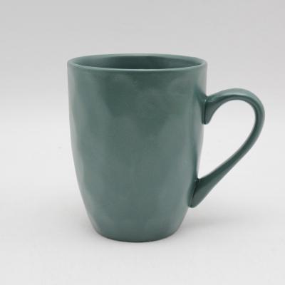 China Viable ceramic COFFEE MUG with hangrip porcelain mug maker for sale