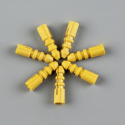 China Installation Customized plastic wall plugs different size ribbed plastic anchors for drywall for sale