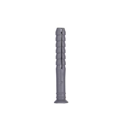 China Installation Plastic expansion anchor grey color hammer drive anchor with nail screw for sale