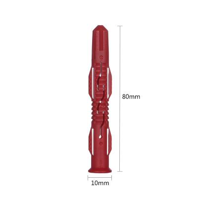 China Installation Wholesale wall plug expansion anchor 10*80mm plastic hollow wall anchor for sale