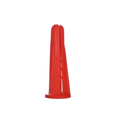 China Installation Wholesale wall plug expansion anchor red color plastic expansion anchor for sale