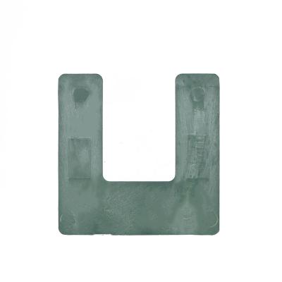 China Contemporary Wholesale 90*90*3mm green color U type horseshoe window shims packers for sale