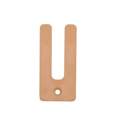 China Contemporary Plastic horseshoe window shims wholesale 5.0mm window packers for sale