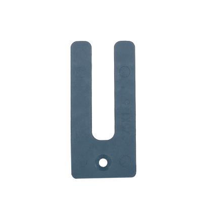 China Contemporary Supply plastic-pp shim horseshoe packers  75*35mm window packers for sale