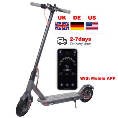 China 2021 NEW hot sale US EU warehouse unisex two wheel light weight and foldable electric scooter for sale