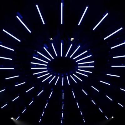 China No fan design light kinetic dmx lifting tub led bar 50cm diameter matrix light stage lighting equipment for sale