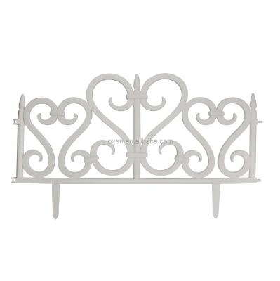 China Easily Assembled Decorative Plastic Garden Fence Border Garden Edging for sale