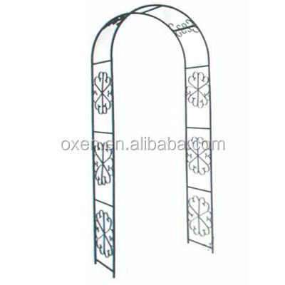 China easily assembled outdoor metal garden arch/wedding metal arch/metal frame pergola for sale