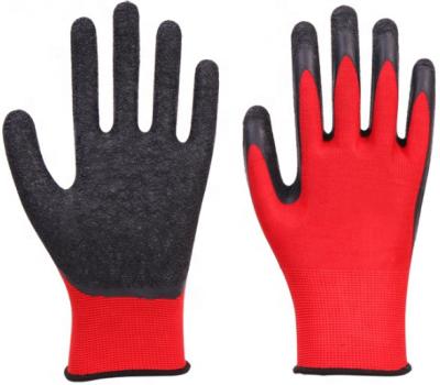 China Hot Selling Wholesale Construction Latex Handsome White Cotton Knitted Gloves For Work for sale