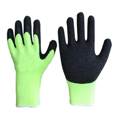 China Construction Manufacturer Produces Latex Dipped Cotton Hand Gloves For Working Safety for sale