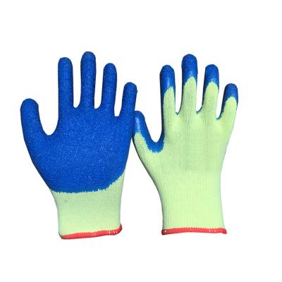 China Hot Selling High Quality Handsome Construction Wholesale Cotton Work Gloves With Latex for sale