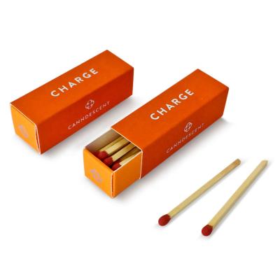 China Promotion / Hotel / Advertising / Lighting Lipstick Matches Custom Small Box Matches Wooden Color Sticks for sale